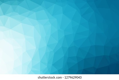 Leichte BLAU, abstraktes Mosaikmuster mit Vektorgrafik. Farbige Illustration im abstrakten Stil mit Farbverlauf. Neuer Stil für Ihr Business-Design.