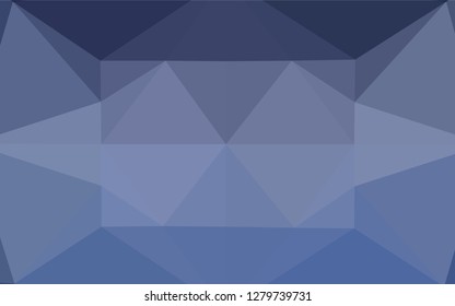 Light BLUE vector abstract mosaic backdrop. Glitter abstract illustration with an elegant design. Brand new design for your business.