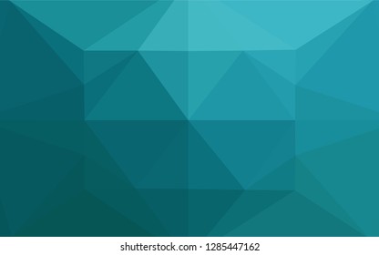 Light BLUE vector abstract mosaic backdrop. Shining colored illustration in a Brand new style. The textured pattern can be used for background.