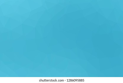 Light BLUE vector abstract mosaic pattern. Colorful abstract illustration with gradient. Brand new design for your business.