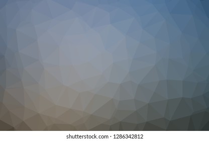 Light BLUE vector abstract mosaic backdrop. Shining colored illustration in a Brand new style. Completely new template for your business design.
