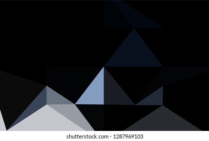 Light BLUE vector abstract mosaic background. Colorful abstract illustration with gradient. The polygonal design can be used for your web site.