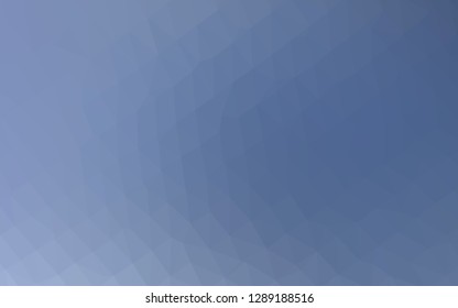 Light BLUE vector abstract mosaic pattern. Creative illustration in halftone style with gradient. Textured pattern for background.