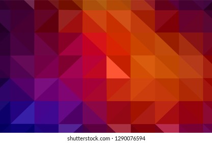Light BLUE vector abstract mosaic background. A completely new color illustration in a polygonal style. A new texture for your web site.