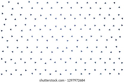 Light BLUE vector  abstract mosaic pattern. Modern abstract illustration with triangles. Triangular pattern for your design.