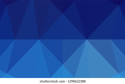 Light BLUE vector abstract mosaic background. A completely new color illustration in a vague style. The template can be used as a background for cell phones.