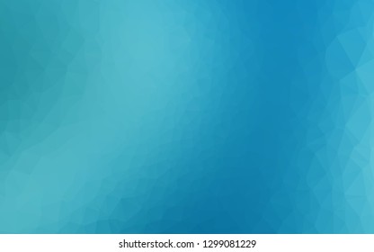 Light BLUE vector abstract mosaic background. Shining colored illustration in a Brand new style. Brand new style for your business design.