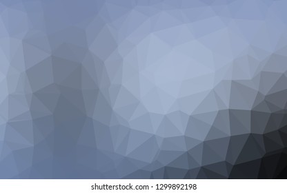 Light BLUE vector abstract mosaic pattern. Colorful illustration in abstract style with gradient. Brand new design for your business.