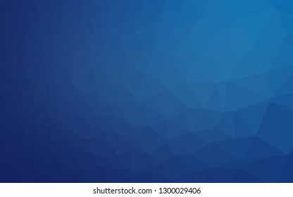 Light BLUE vector abstract mosaic pattern. An elegant bright illustration with gradient. Completely new template for your business design.