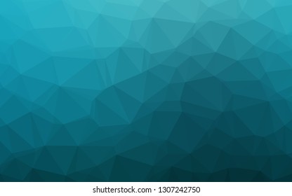 Light BLUE vector abstract mosaic backdrop. Colorful illustration in abstract style with gradient. New texture for your design.