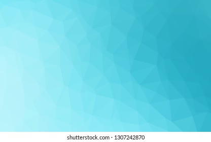 Light BLUE vector abstract mosaic pattern. An elegant bright illustration with gradient. New texture for your design.