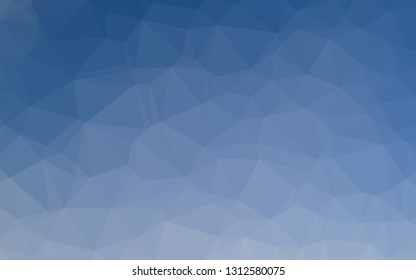 Light BLUE vector abstract mosaic pattern. Glitter abstract illustration with an elegant design. Brand new design for your business.