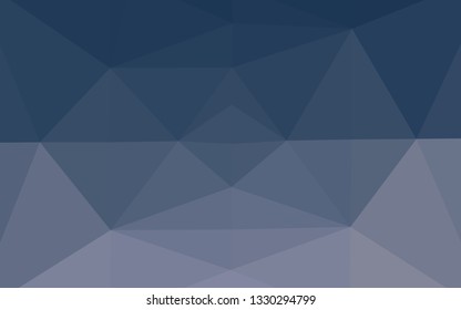 Light BLUE vector abstract mosaic background. Colorful abstract illustration with gradient. Textured pattern for background.