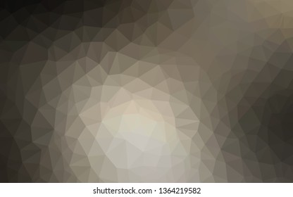Light BLUE vector abstract mosaic background. Elegant bright polygonal illustration with gradient. Brand new style for your business design.