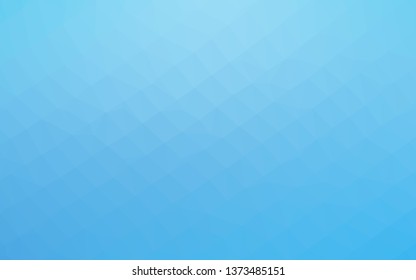 Light BLUE vector abstract mosaic background. An elegant bright illustration with gradient. Textured pattern for background.