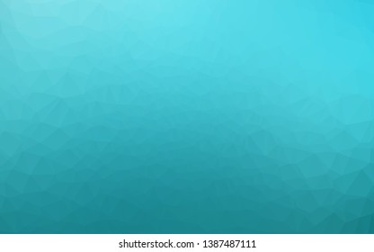 Light BLUE vector abstract mosaic pattern. Colorful illustration in abstract style with gradient. New texture for your design.