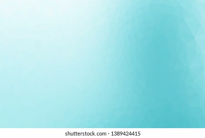 Light BLUE vector abstract mosaic backdrop. An elegant bright illustration with gradient. Brand new design for your business.