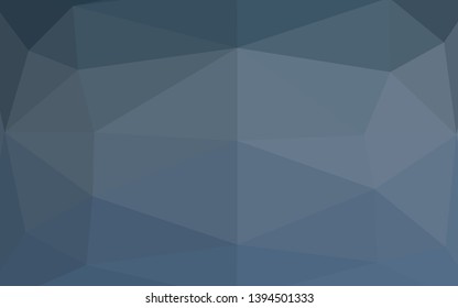 Light BLUE vector abstract mosaic backdrop. Glitter abstract illustration with an elegant design. Brand new style for your business design.