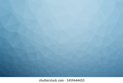 Light BLUE vector abstract mosaic pattern. Colorful abstract illustration with gradient. New texture for your design.