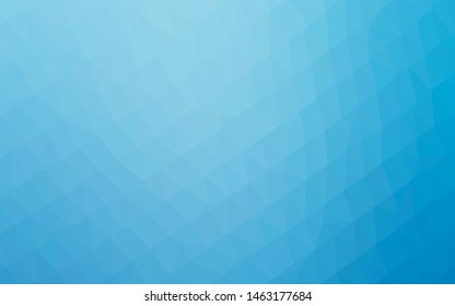 Light BLUE vector abstract mosaic pattern. An elegant bright illustration with gradient. Completely new template for your business design.