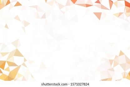 Light BLUE vector abstract mosaic background. Colorful illustration in polygonal style with gradient. New template for your brand book.