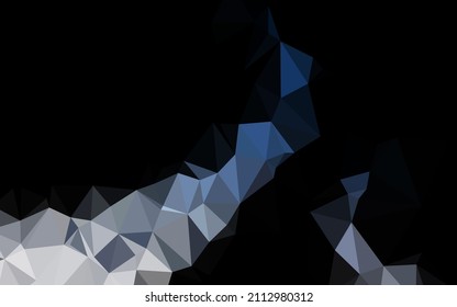 Fondo de mosaico abstracto de vector claro AZUE. Ilustración abstracta geométrica moderna con gradiente. Diseño completamente nuevo para su negocio.