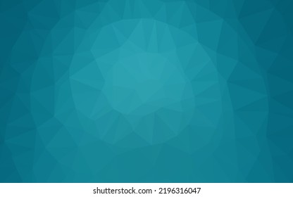 Light BLUE vector abstract mosaic backdrop. Brand new colorful illustration in with gradient. Elegant pattern for a brand book.