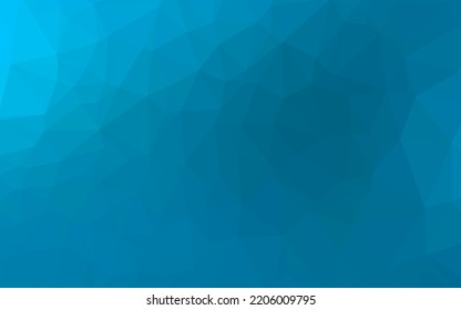 Hellblauer, abstrakter Mosaikhintergrund, Vektorgrafik. Farbige abstrakte Illustration mit Farbverlauf. Neues Design für Ihr Unternehmen.