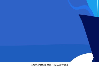 Light BLUE vector abstract mosaic pattern. A sample with polygonal shapes. The completely new template can be used for your brand book.