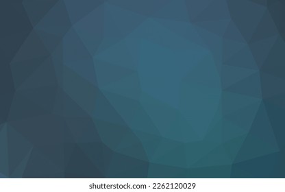 Light BLUE vector abstract mosaic background. Colorful abstract illustration with gradient. Template for a cell phone background.