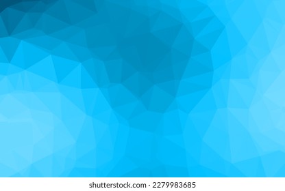 Light BLUE vector abstract mosaic background. Shining colored illustration in a Brand new style. Brand new design for your business.