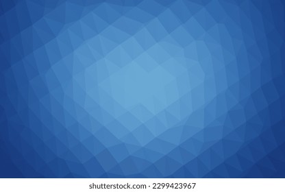 Light BLUE vector abstract mosaic background. A completely new color illustration in a vague style. Polygonal design for your web site.