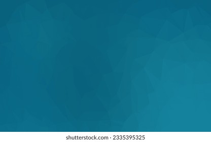 Patrón de mosaico abstracto del vector ligero AZUL. Ilustración brillante, que consiste en triángulos. Nuevo estilo para su diseño de negocio.