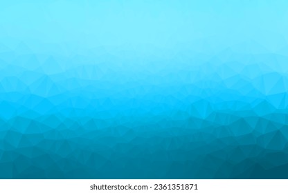 Light BLUE vector abstract mosaic background. Colorful abstract illustration with gradient. Template for your brand book.