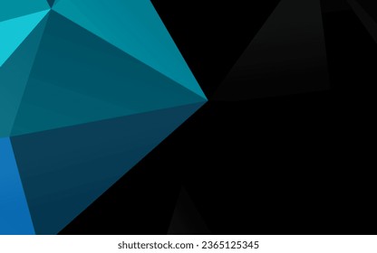 Leichte BLAU, abstraktes Mosaikmuster mit Vektorgrafik. Eine komplett neue Farbgrafik in einem vagen Stil. Elegantes Muster für ein Markenbuch.