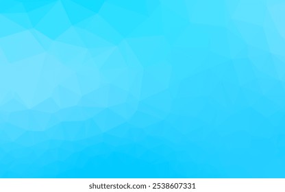 Light BLUE vector abstract mosaic background. Colorful abstract illustration with gradient. Completely new template for your business design.