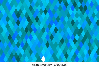 Light BLUE vector abstract mosaic background. An elegant bright illustration with gradient. Triangular pattern for your business design.