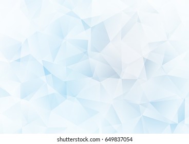 Light BLUE vector abstract mosaic background. Colorful abstract illustration with gradient. The template can be used as a background for cell phones.