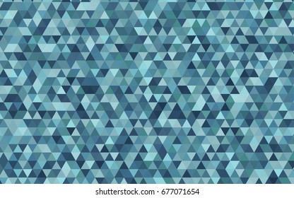 Light BLUE vector abstract mosaic background. Colorful abstract illustration with gradient. A completely new design for your business.