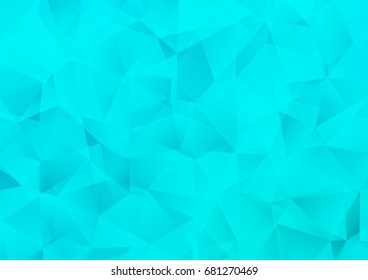 Light BLUE vector abstract mosaic pattern. A completely new color illustration in a vague style. The elegant pattern can be used as part of a brand book.