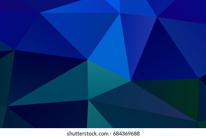 Light BLUE vector abstract mosaic background. An elegant bright illustration with gradient. The textured pattern can be used for background.