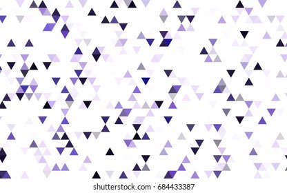 Light BLUE vector abstract mosaic background. Modern geometrical abstract illustration with gradient. The completely new template can be used for your brand book.