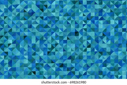 Light BLUE vector abstract mosaic pattern. Brand-new colored illustration in blurry style with gradient. A new texture for your design.