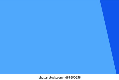Light BLUE vector abstract mosaic template. Shining illustration, which consist of triangles. The completely new template can be used for your brand book.
