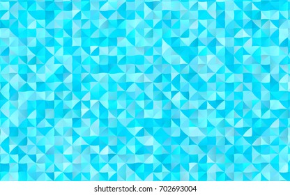 Light BLUE vector abstract mosaic background. Brand-new colored illustration in blurry style with gradient. The polygonal design can be used for your web site. Light BLUE vector abstract mosaic background. Brand-new colored illustration in blurry style with gradient. The polygonal design can be used for your web site.