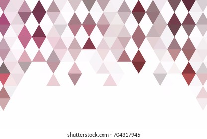 Light BLUE vector abstract mosaic pattern. Geometric illustration in Origami style with gradient.  Triangular pattern for your business design.