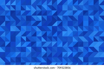 Light BLUE vector abstract mosaic pattern. Colorful abstract illustration with gradient. A completely new template for your business design.