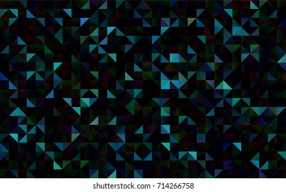 Light BLUE vector abstract mosaic background. Glitter abstract illustration with an elegant design. Brand-new style for your business design.