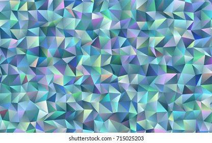 Light BLUE vector abstract mosaic background. A vague abstract illustration with gradient. The textured pattern can be used for background.