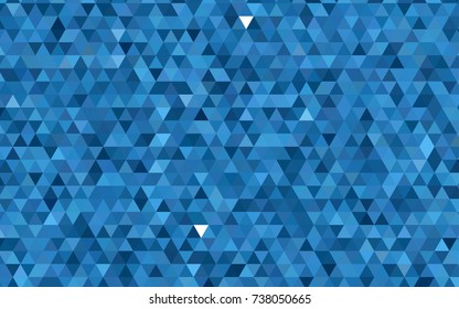 Light BLUE vector abstract mosaic template. Colorful illustration in abstract style with gradient. A completely new design for your business.